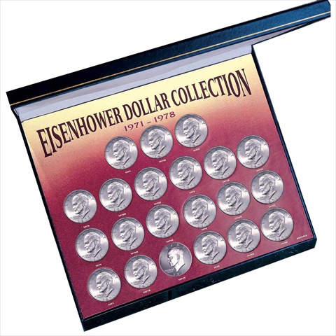 Picture of American Coin Treasures 3940 Eisenhower Dollar Collection