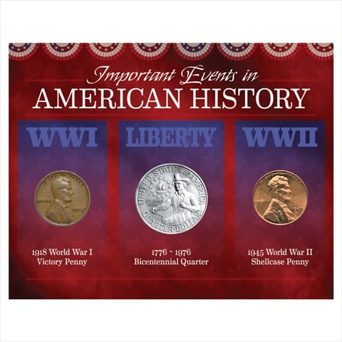 Picture of American Coin Treasures 11234 Important Events in American History