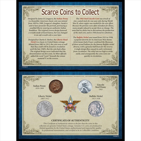 Picture of American Coin Treasures 11856 Scarce Coins to Collect