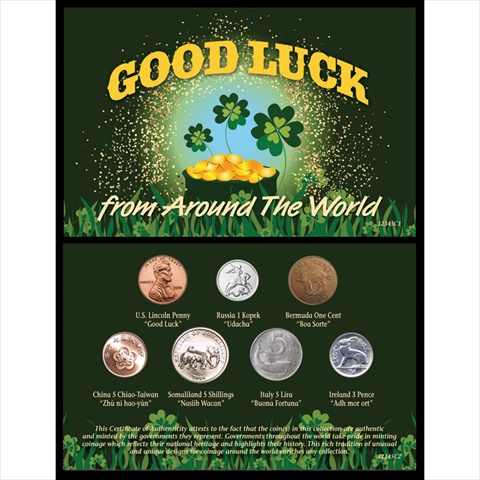 Picture of American Coin Treasures 12345 Good Luck Coin Portfolio