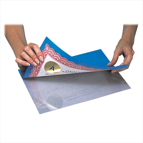 Picture of C-Line Products 65004 Heavyweight Cleer Adheer Laminating Sheets  Non-glare  9 x 12  50 Per Box