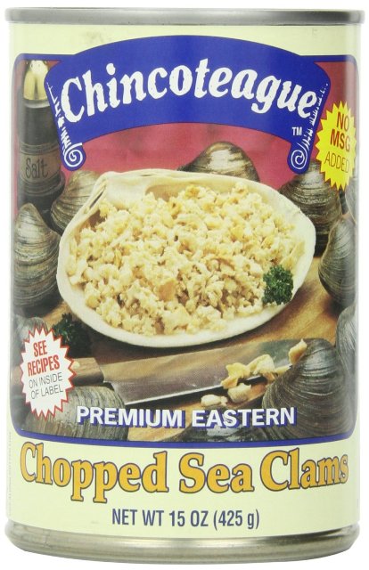 Picture of Chincoteague Seafood 82004 Chopped Sea Clams