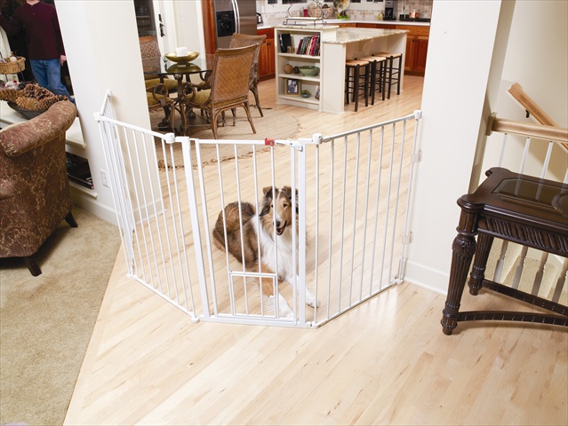 Picture of Carlson 1510PW Configurable Super Wide Walk Through Pet Gate