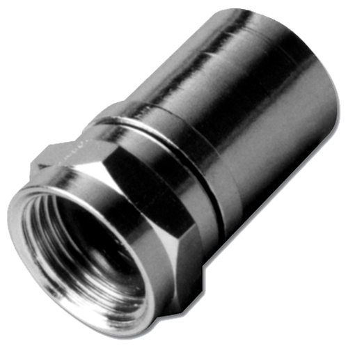 Picture of Channel Vision CV2104 F-Type Coax Connector for RG6- Crimp On Style
