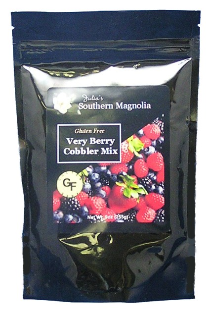 Picture of Julias Southern Magnolia SM108 Gluten Free Berry Cobbler Mix 9oz&#44; Pack of 4