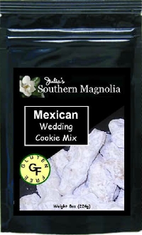 Picture of Julias Southern Magnolia SM336 Gluten Free Mexican Wedding Cookie Mix - 8oz bag&#44; Pack of 4