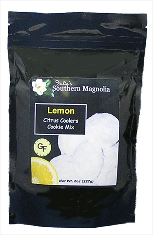 Picture of Julias Southern Magnolia SM338 Gluten Free Lemon Citrus Coolers Cookie Mix - 8oz bag- Pack of 4