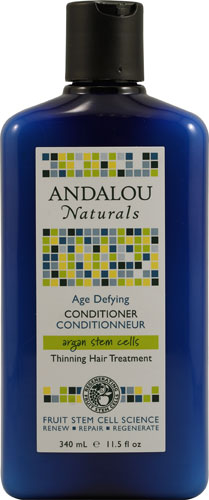 Picture of Andalou Naturals Conditioner- Age Defying- Argan Stem Cells- Thinning Hair Treatment- 11.5 Oz