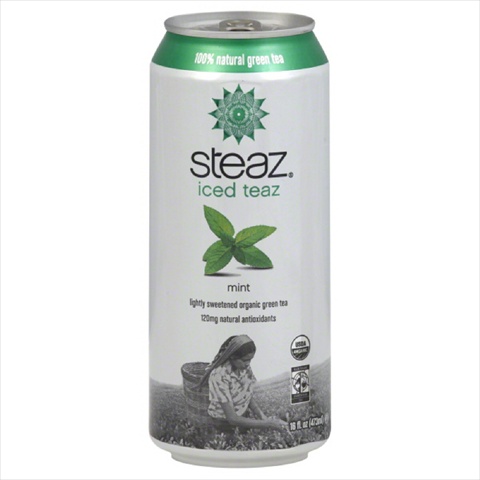 BEV TEA ICED GRN MINT ORG-16 FO -Pack of 12