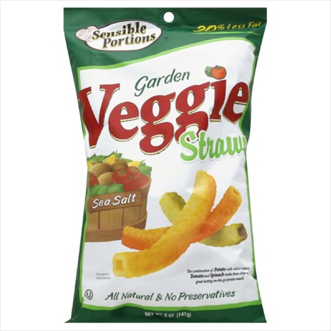 Picture of SENSIBLE PORTIONS STRAW VEGGIE SEA SALT-5 OZ -Pack of 12