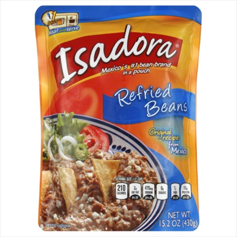 Picture of ISADORA BEAN REFRIED ORIG RECIPE-15.2 OZ -Pack of 8