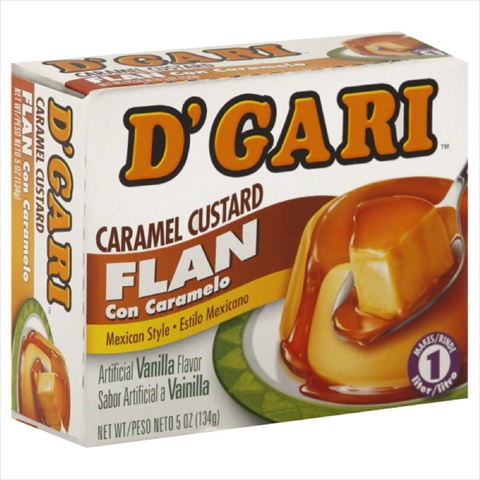 Picture of DGARI FLAN CUSTARD CARAMEL-5 OZ -Pack of 24