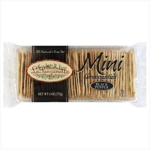 Picture of LA PANZANILLA CROCCANTINI BLCK PPR MINI-6 OZ -Pack of 12