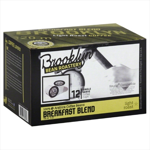 Picture of BROOKLYN BEAN ROASTERY COFFEE SNGSRV BRKFST B-12 PC -Pack of 6