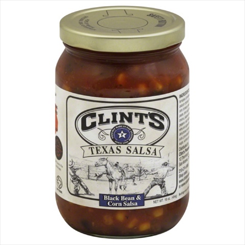 Picture of CLINTS SALSA BLK BEAN &amp; CORN-16 OZ -Pack of 6