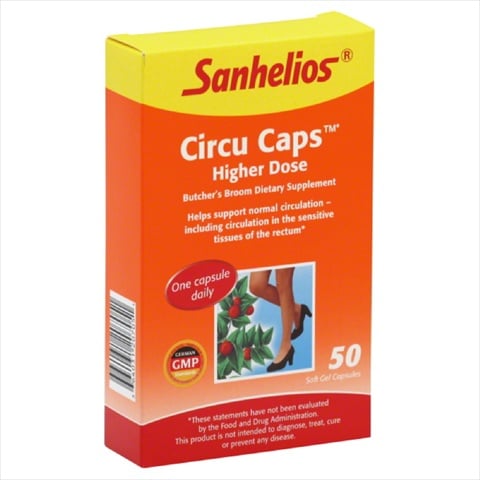San Helios Circu Caps- Higher Dose- Soft Gel Capsules- 50Cp