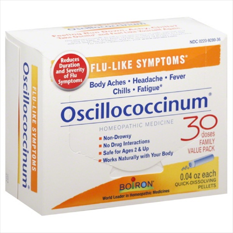 Picture of BOIRON OSCILLOCOCCINUM-30 TB -Pack of 1 - Pack of 6