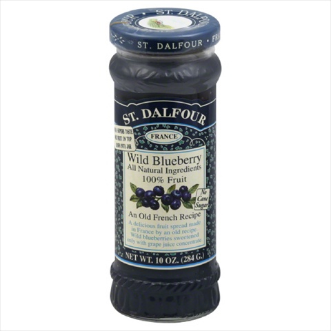 Picture of St Dalfour Fruit Spread- Deluxe- Wild Blueberry- 10 Oz- Pack Of 6