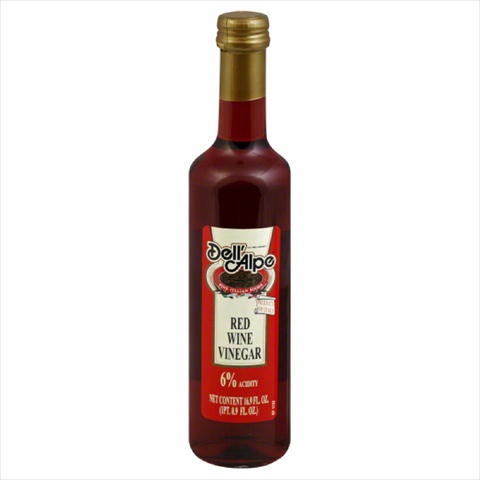Picture of Dell Alpe Vinegar&#44; Red Wine&#44; 17 Oz&#44; Pack Of 6