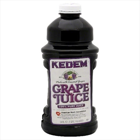 Picture of KEDEM JUICE GRAPE CONCORD-64 FO -Pack of 8