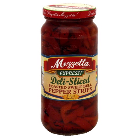 Picture of Mezzetta Roasted Bell Pepper Strips- 16 Oz- Pack Of 6
