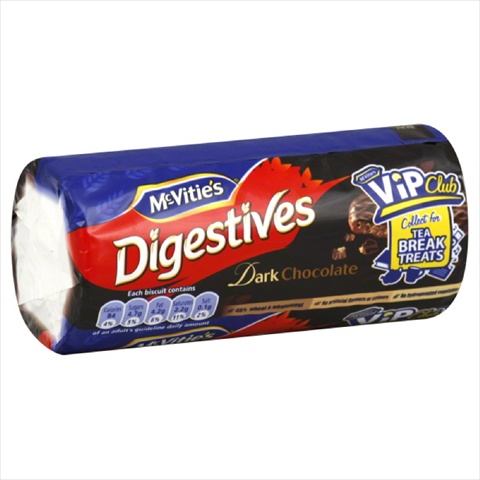 Picture of MCVITIES DIGESTIVE CHOC DRK-10.5 OZ -Pack of 12