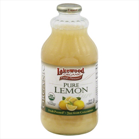 Picture of Lakewood Lemon Juice- Pure- 32 Oz- Pack Of 6