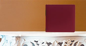 Picture of Leather Album Designs CM60001010618B Matted 10X10 Burgandy Genuine Leather 18 Pg - 36 Side Album
