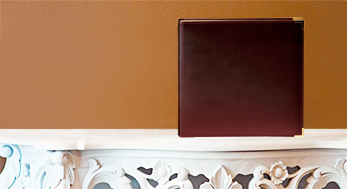 Picture of Leather Album Designs CM80041010630B Matted 10X10 Burgandy Genuine Leather 30 Pg - 60 Side Album