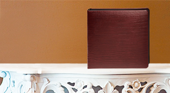 Picture of Leather Album Designs CM30151010612B Matted 10X10 Burgandy Bonded Leather 12 Pg - 24 Side Album