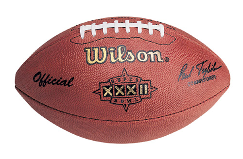 Picture of Radtke Sports sbxxxii-fb Authentic Wilson Official Super Bowl XXXII NFL Football