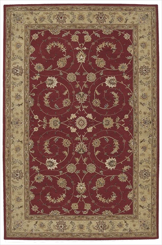 3894 Heritage Hall Area Rug Collection Lacquer 7 ft 9 in. x 9 ft 9 in. Rectangle -  Nourison, 099446038944