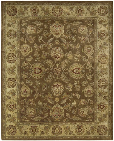 58433 Jaipur Area Rug Collection Brown 9 ft 6 in. x 13 ft 6 in. Rectangle -  Nourison, 099446584335