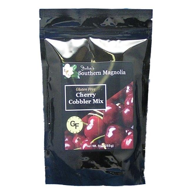 Julia's Pantry SM104 Gluten Free Cherry Cobbler Mix 9oz- Pack of 4