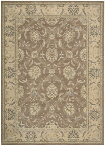 25779 Persian Empire Area Rug Collection Mocha 12 ft x 15 ft Rectangle -  Nourison, 099446257796