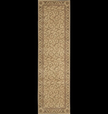 82329 Somerset Area Rug Collection Ivory 2 ft x 5 ft 9 in. Runner -  Nourison, 099446823298