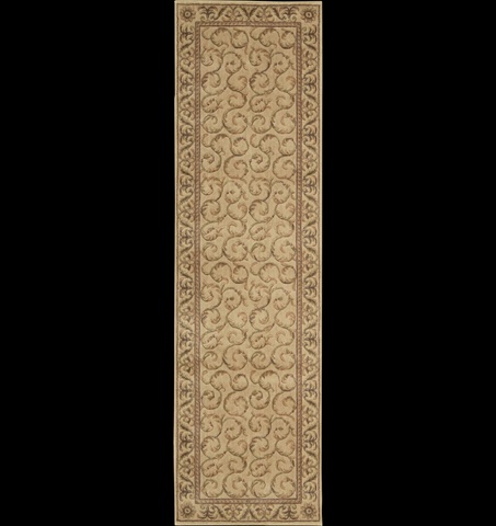 Picture of Nourison 82392 Somerset Area Rug Collection Ivory 2 ft 3 in. x 8 ft Runner