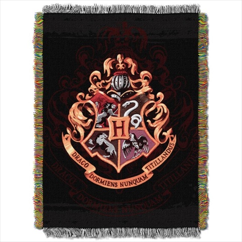 Picture of Northwest 1HPT-05200-0001-RET H Potter - Hogwart Dec Tapestry Throw Metallic