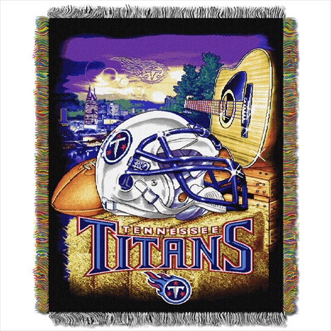 Northwest 051 Home Field Advantage NFL Tennessee Titans Acrylic Tapestry Throw Blanket