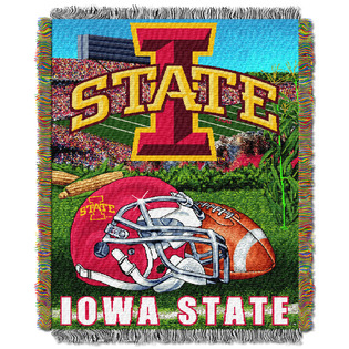 Northwest COL 051 HFA NCAA Iowa State Cyclones 48-Inch-by-60-Inch Acrylic Tapestry Throw