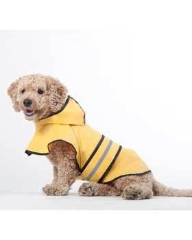 Picture of Ethical-Fashion Pet 602299 Eth Rainy Days Slicker Yellow Xxl