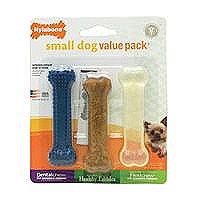 Picture of Nylabone 181519 Small Dog Value Pack 3Pk Pet Vp