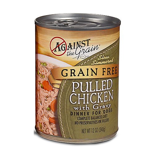Picture of Evangers Against The Grain 776108 Atg Pulled Chicken Dog 12-13Z Pack of 12