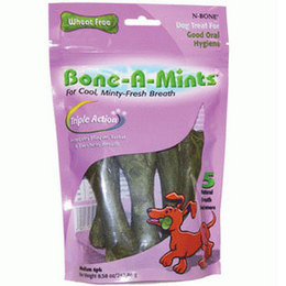Picture of N-Bone 575053 Wheatfree Bone A Mint Med 6Ct