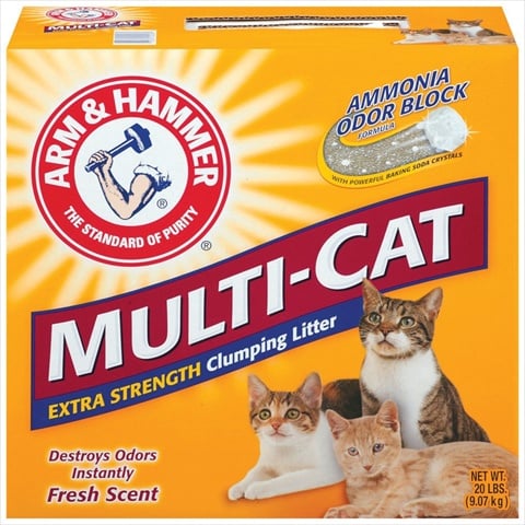 Picture of Arm & Hammer 718516 A&H Multicat Clump Ltr 2-20 Pack of 2