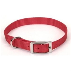 Picture of Coastal Pet Products 764035 5-8X12 Nylon Collar Red