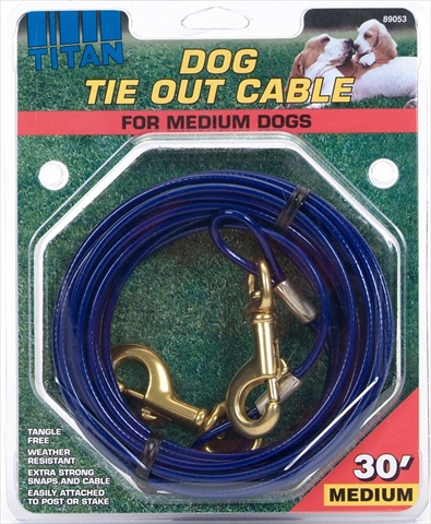 Picture of Coastal Pet Products 769079 30 Med Tieout Cable