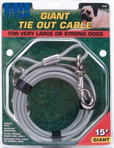 Picture of Coastal Pet Products 769086 15 Giant Tieout Cable
