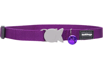 Picture of Red Dingo CC-ZZ-PU-12 Red Dingo Cat Collar Classic Purple