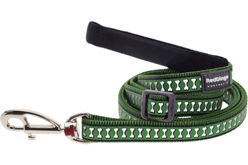 Picture of Red Dingo L6-RB-GR-SM Dog Lead Reflective Green- Small